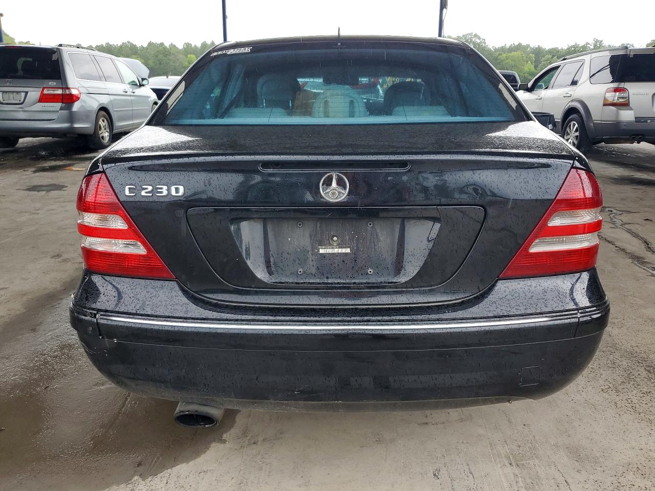 2005 Mercedes-benz C 230k Sport Sedan Черный vin: WDBRF40J55F704381