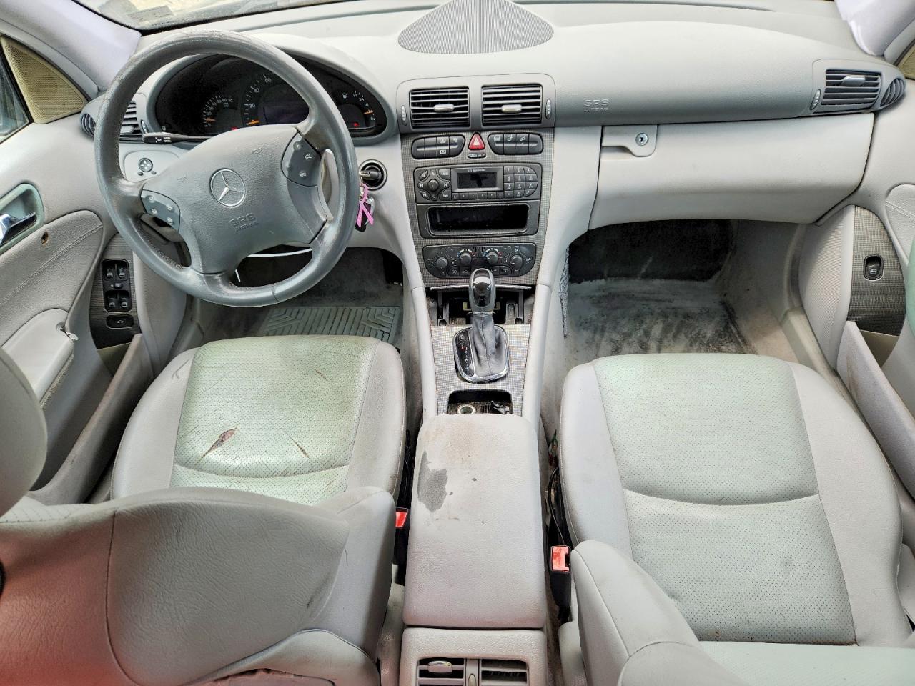 2003 Mercedes-benz 230c Черный vin: WDBRF40J73F379195