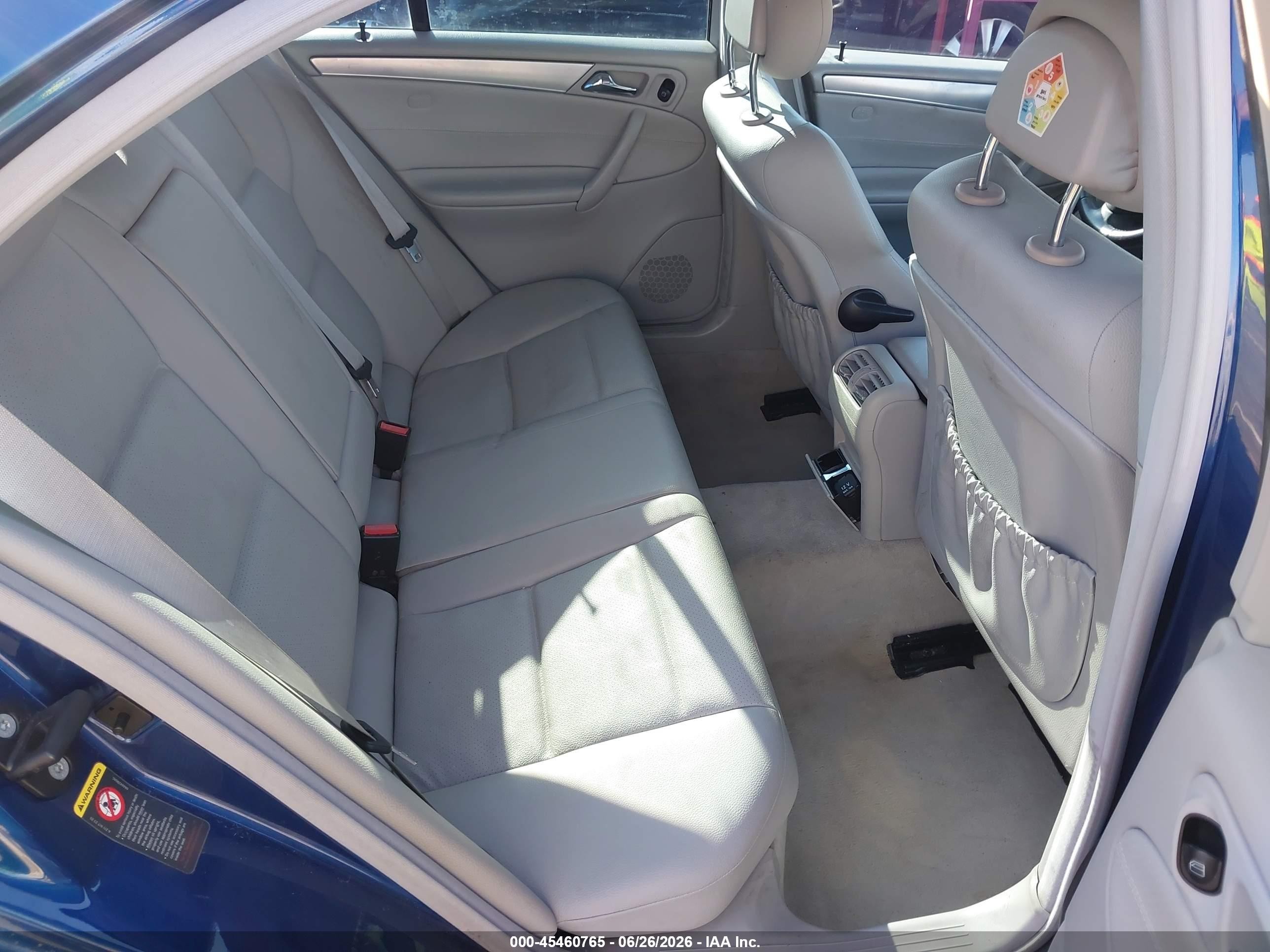 2005 Mercedes-benz C 230 Kompressor Sport Blue vin: WDBRF40J75F715169