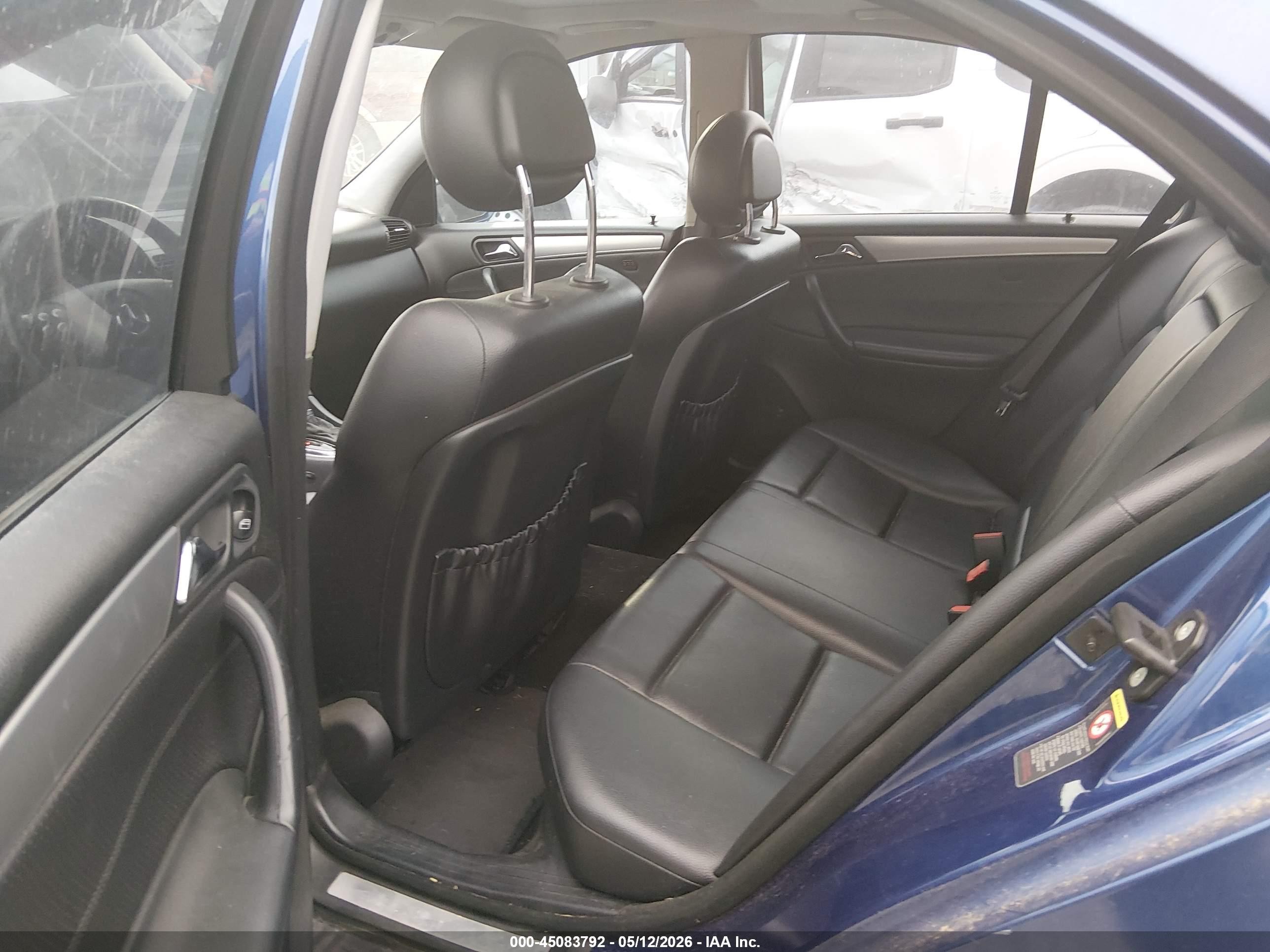 2005 Mercedes-benz C 230 Kompressor Sport Blue vin: WDBRF40J75F721487