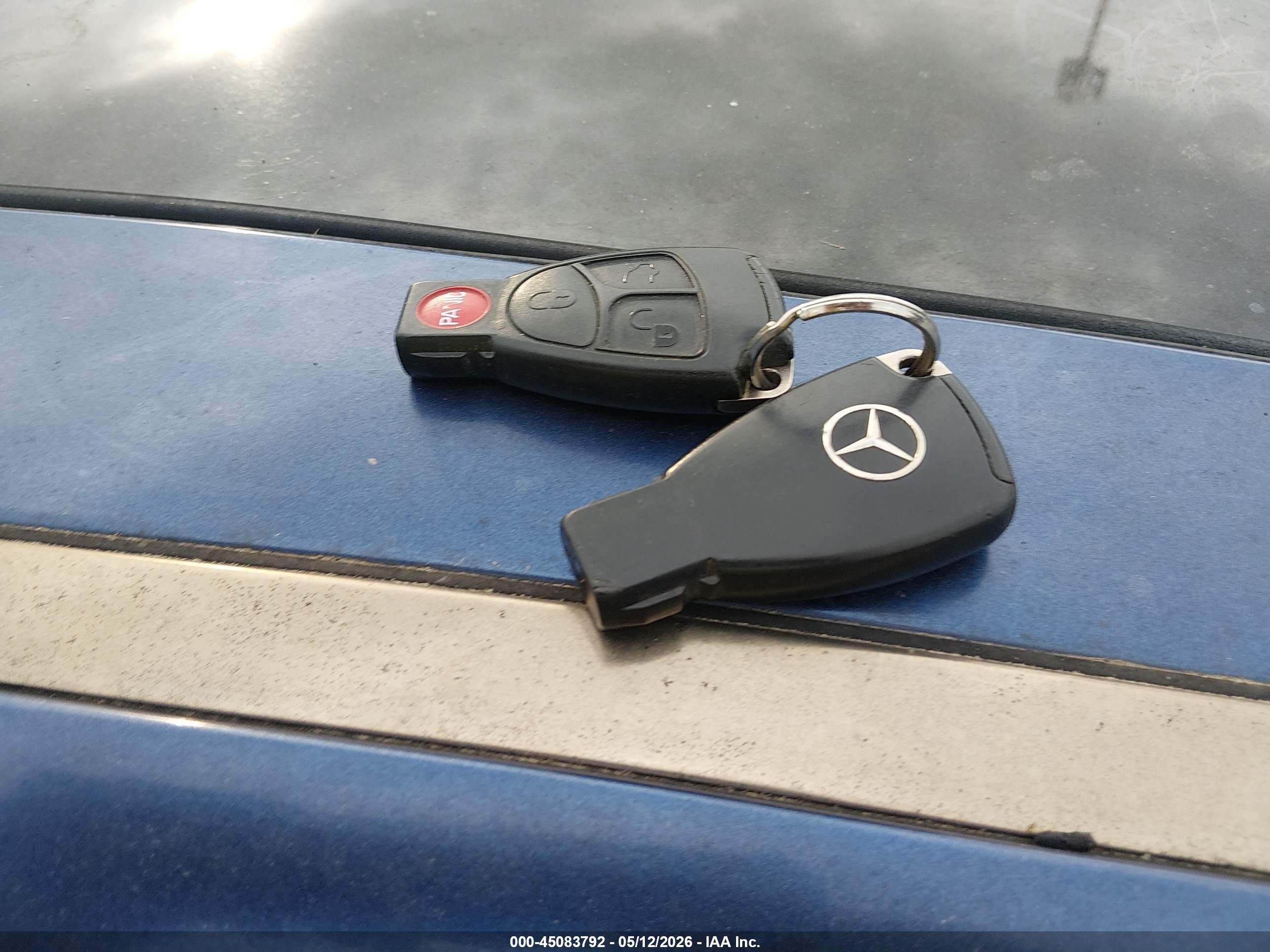 2005 Mercedes-benz C 230 Kompressor Sport Blue vin: WDBRF40J75F721487