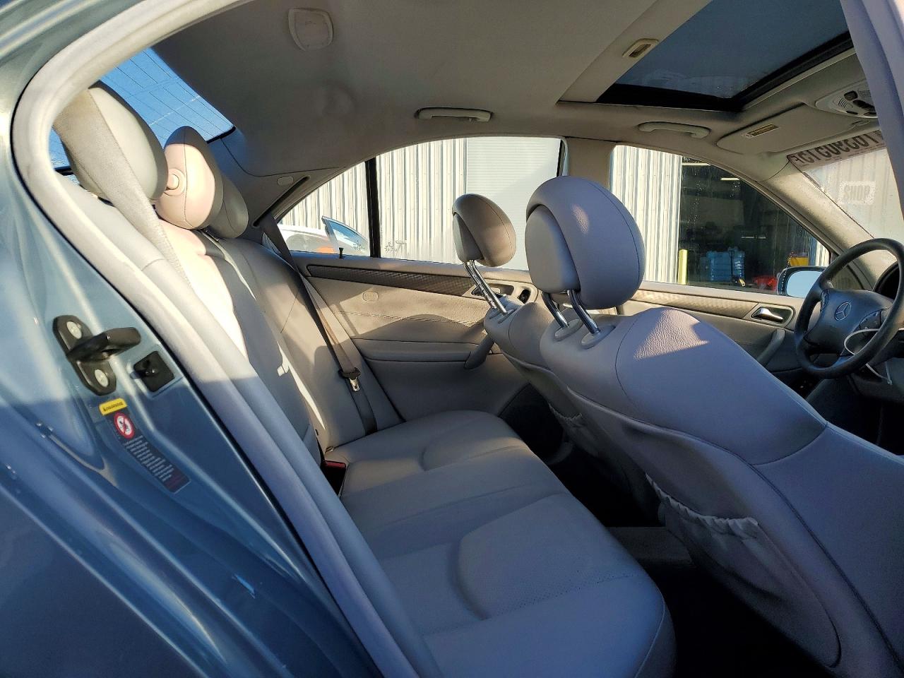 2004 Mercedes-benz C 230k Sport Sedan Gray vin: WDBRF40J84F483289
