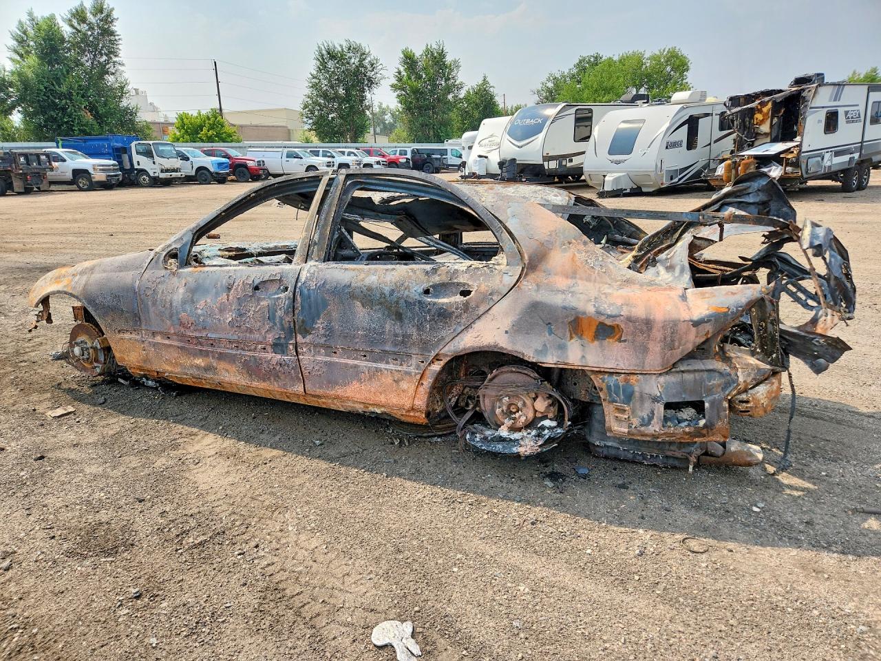 2005 Mercedes-benz C 230k Sport Sedan Burn vin: WDBRF40J85A668103