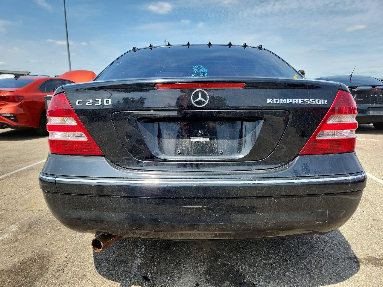 2005 Mercedes-benz C 230k Sport Sedan Черный vin: WDBRF40J85F664085