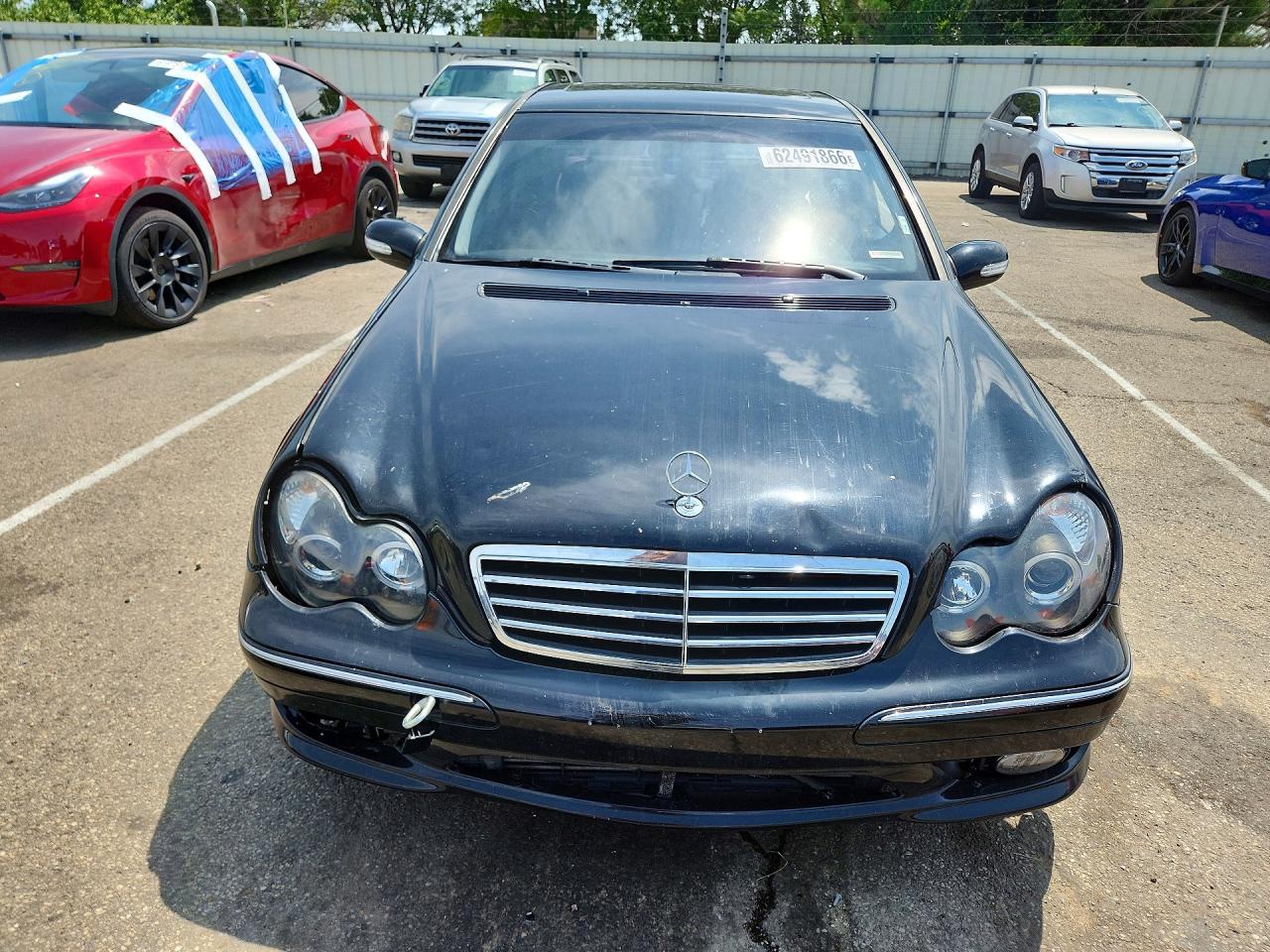 2005 Mercedes-benz C 230k Sport Sedan Черный vin: WDBRF40J85F664085