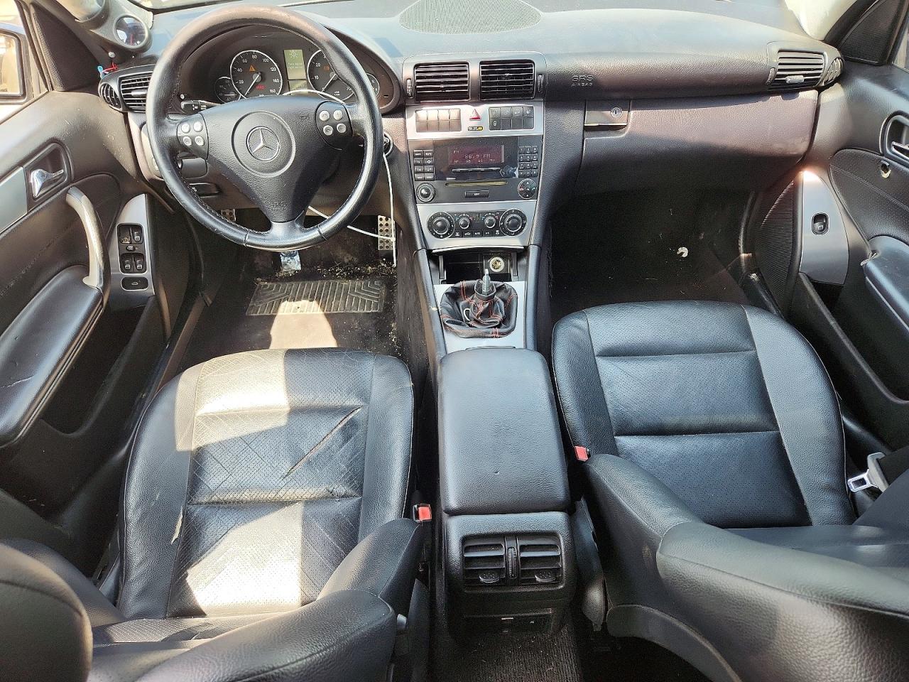2005 Mercedes-benz C 230k Sport Sedan Черный vin: WDBRF40J85F664085