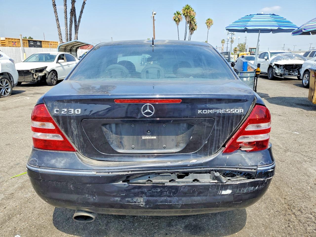2005 Mercedes-benz C 230k Sport Sedan Черный vin: WDBRF40J85F681467
