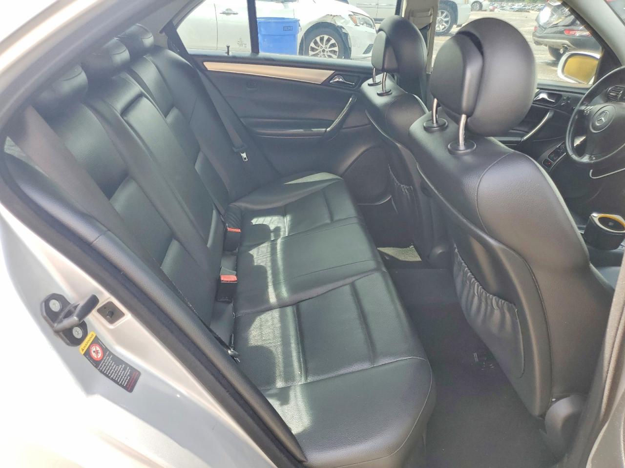 2005 Mercedes-benz C 230k Sport Sedan Silver vin: WDBRF40J85F683140