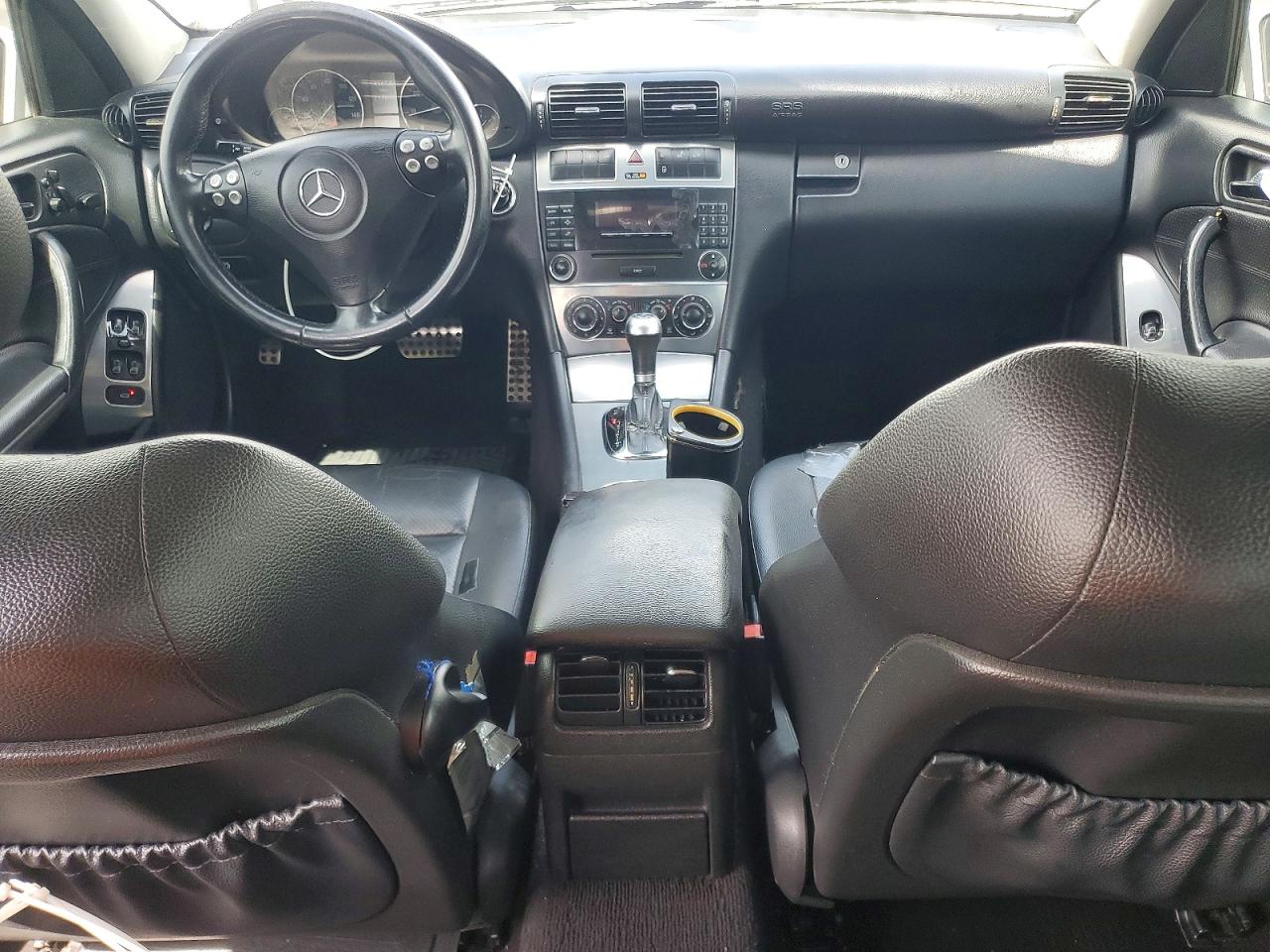 2005 Mercedes-benz C 230k Sport Sedan Silver vin: WDBRF40J85F683140
