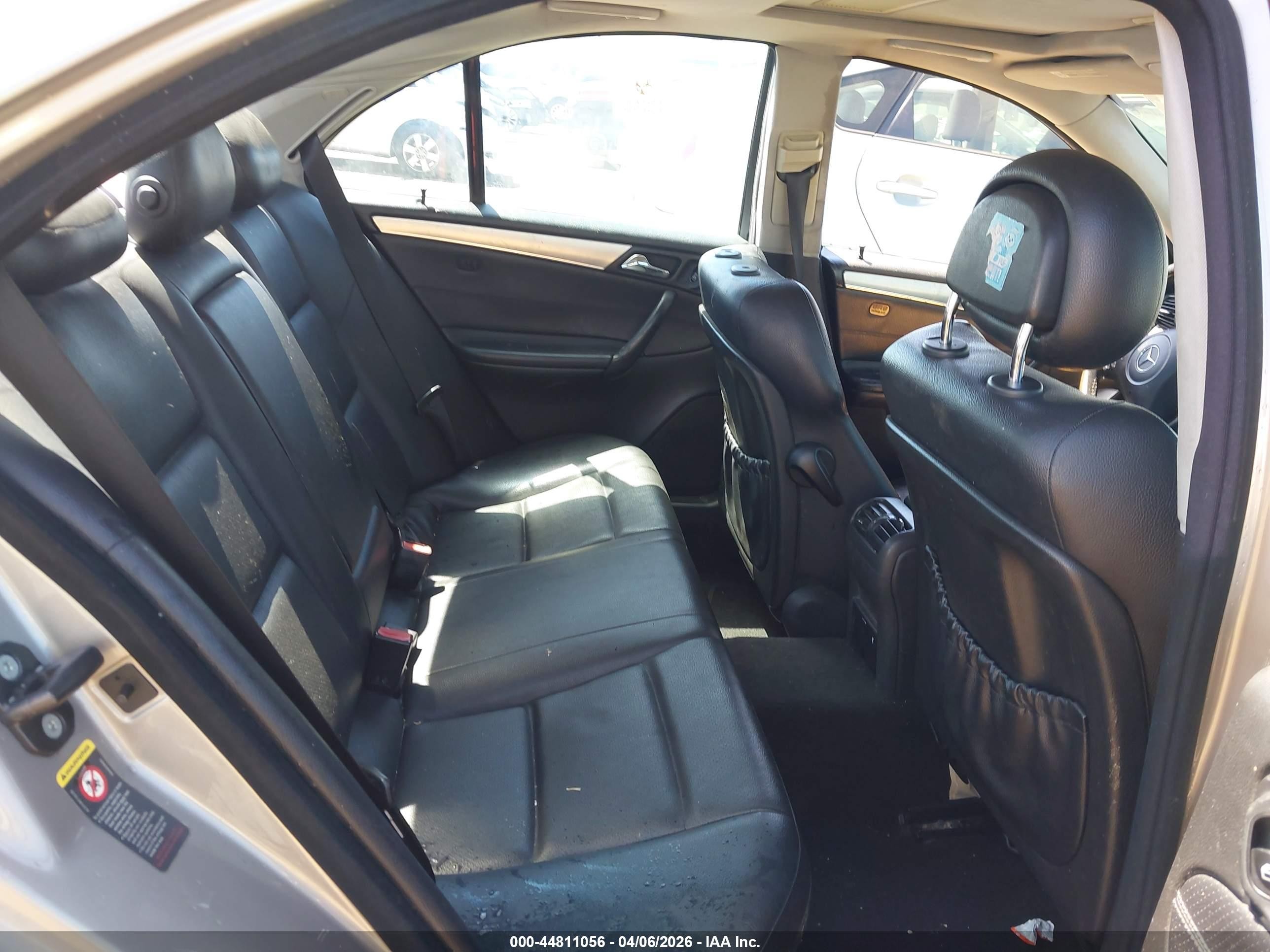 2005 Mercedes-benz C 230 Kompressor Sport Gray vin: WDBRF40J95F709860