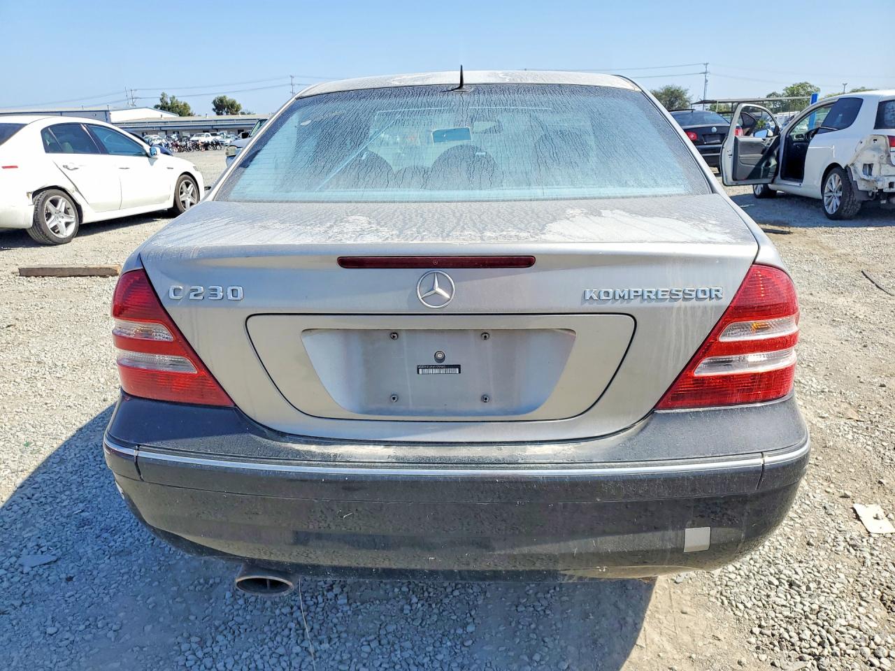 2005 Mercedes-benz C 230k Sport Sedan Gray vin: WDBRF40J95F709860