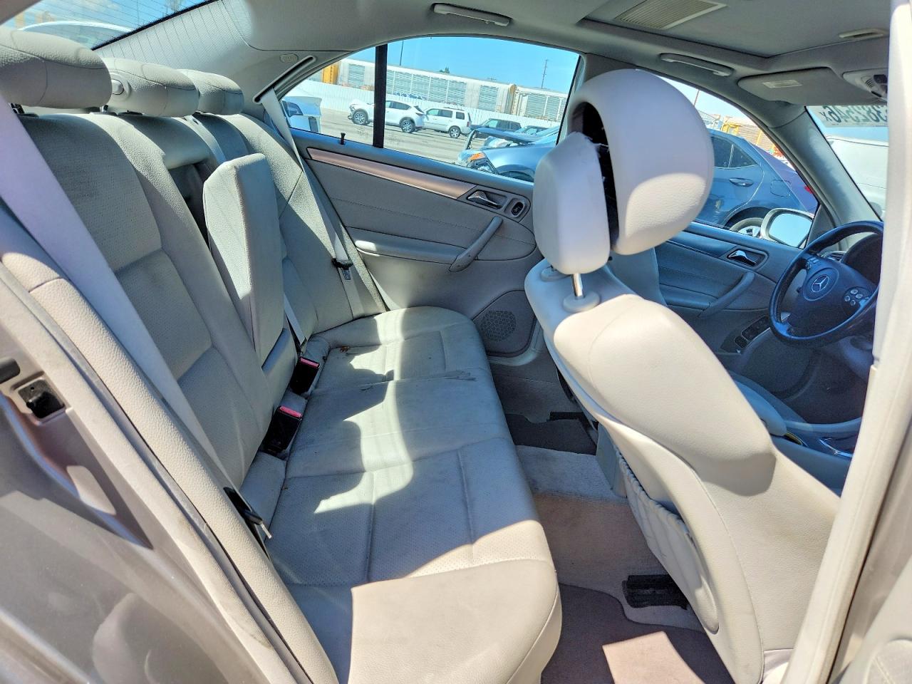 2006 Mercedes-benz C 230 Gray vin: WDBRF52H06A836303