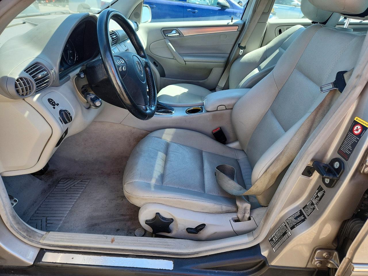 2006 Mercedes-benz C 230 Gray vin: WDBRF52H06A836303