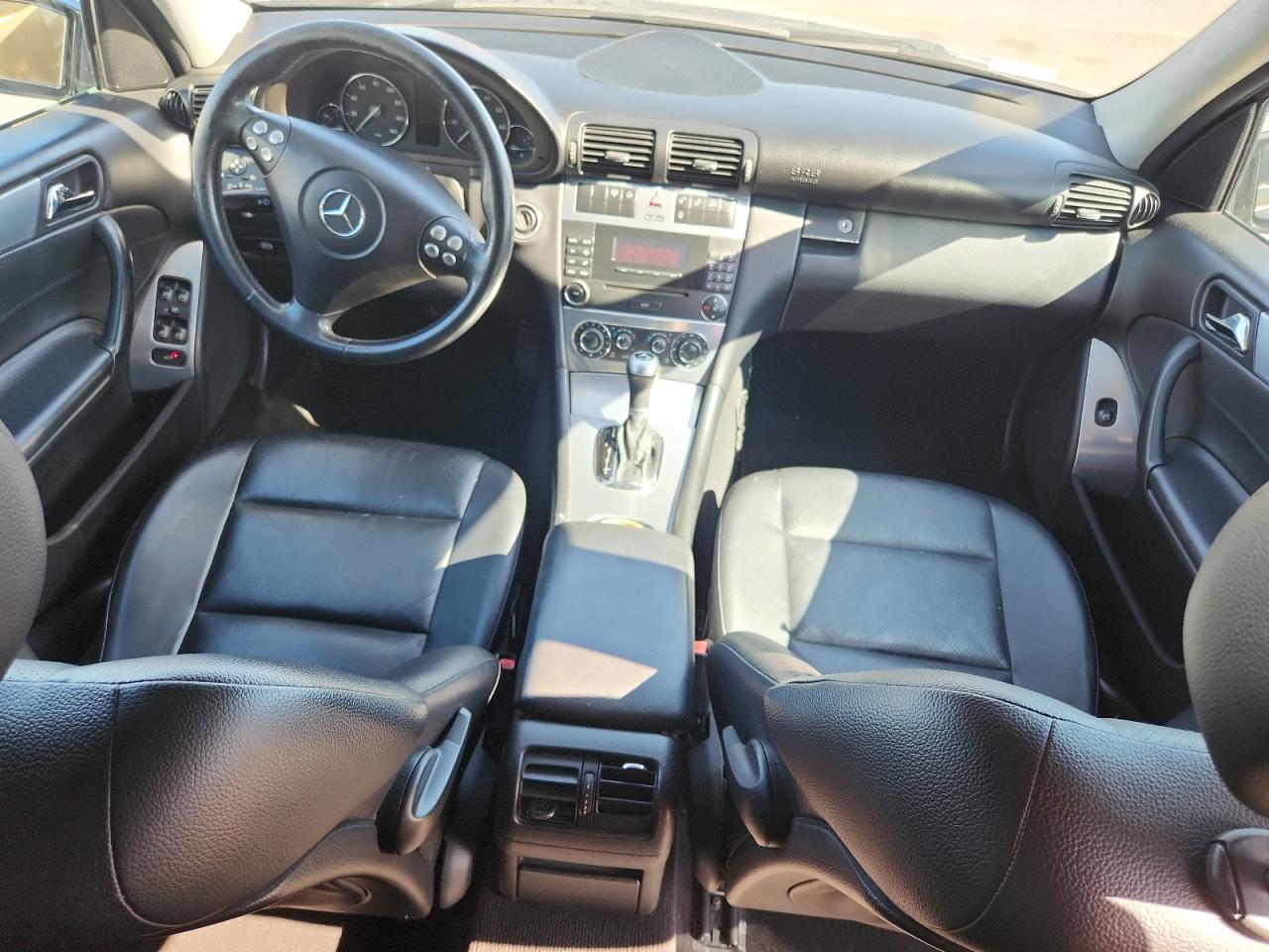 2006 Mercedes-benz C 230 Черный vin: WDBRF52H06A890913