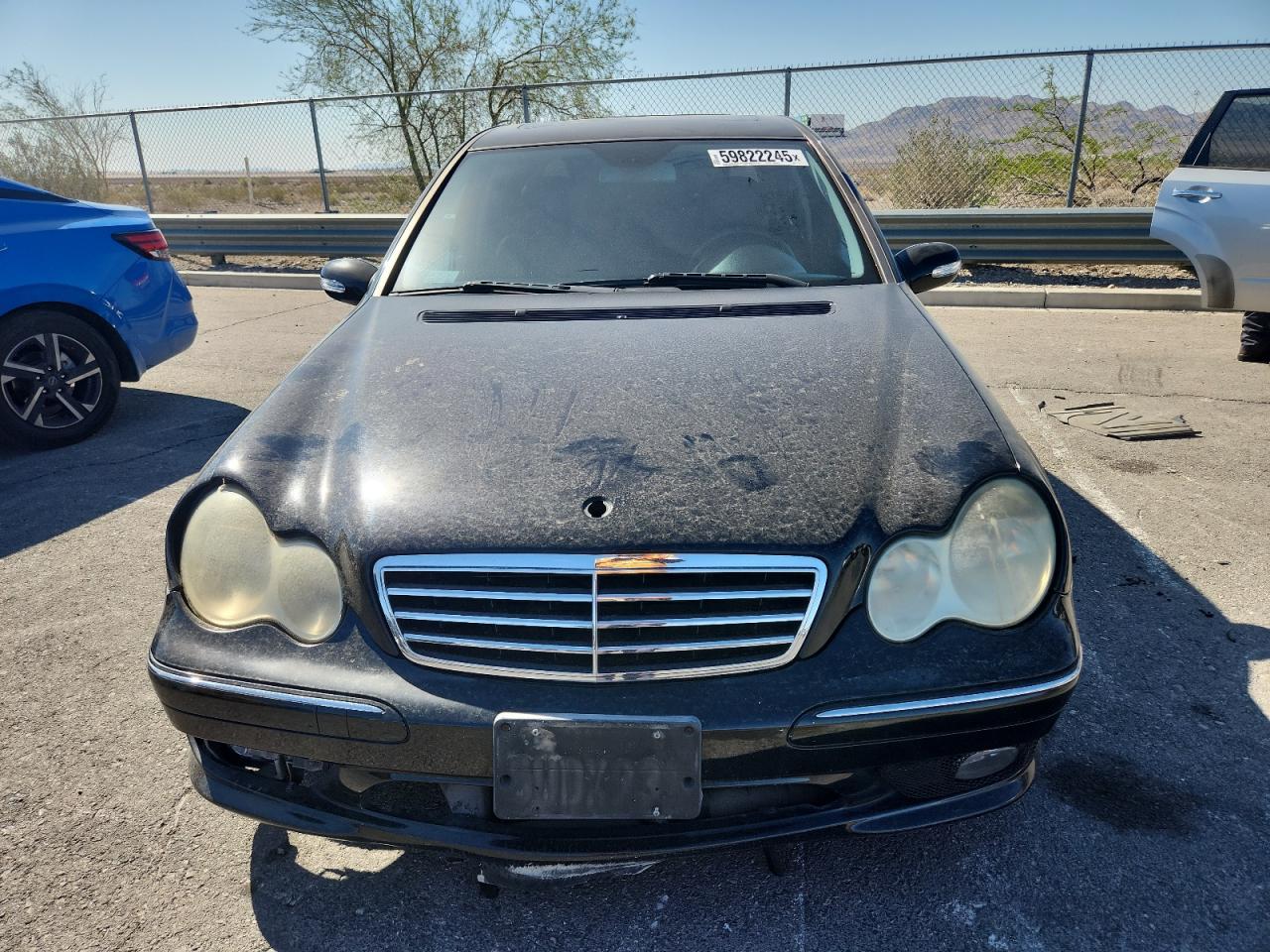 2006 Mercedes-benz C 230 Черный vin: WDBRF52H06A890913