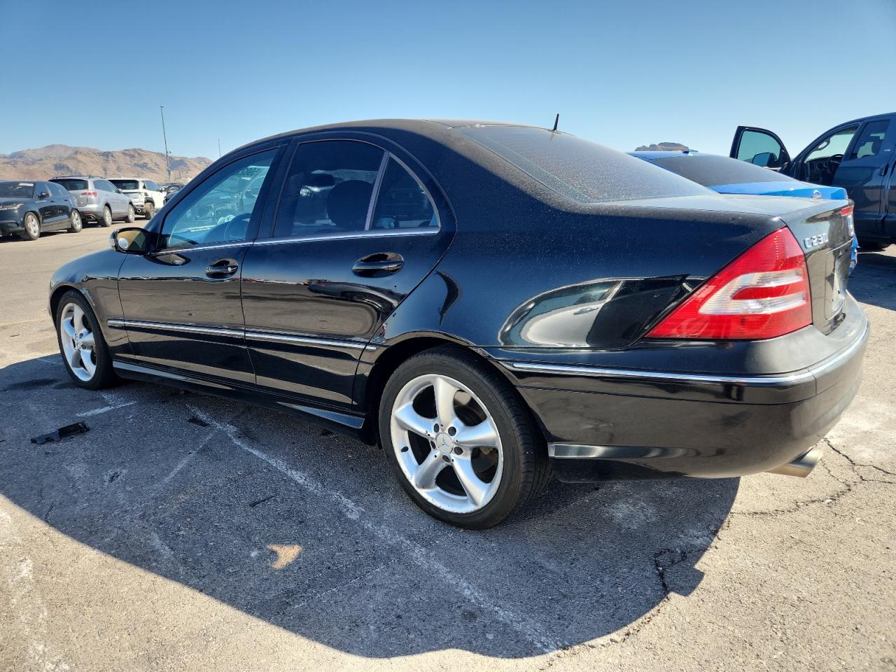 2006 Mercedes-benz C 230 Черный vin: WDBRF52H06A890913