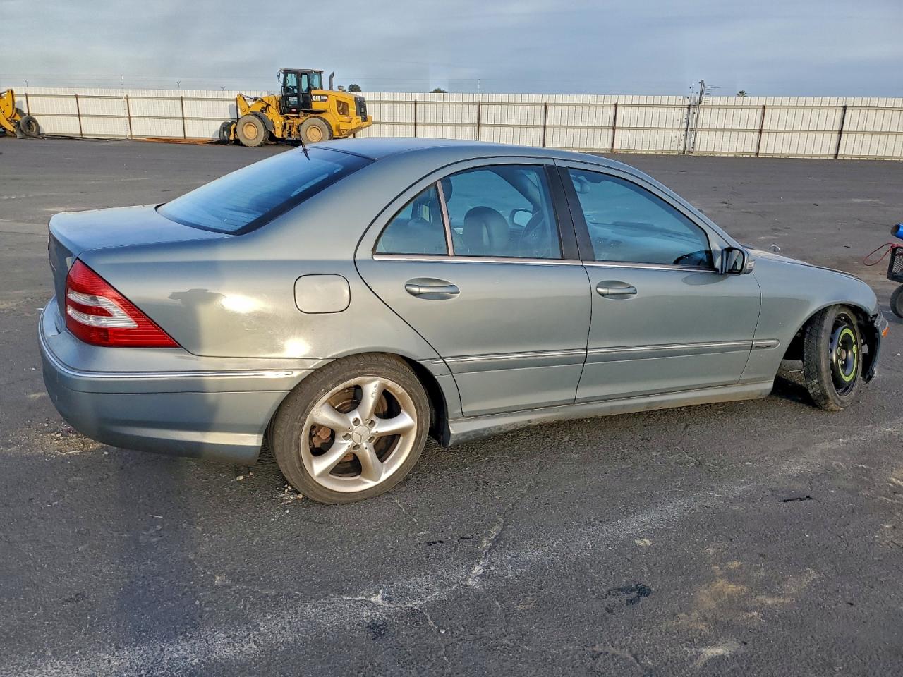 2006 Mercedes-benz C 230 Silver vin: WDBRF52H06A914546