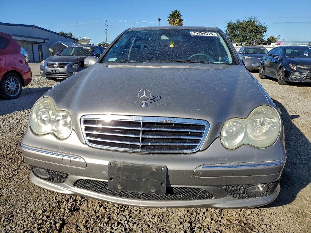2006 Mercedes-benz C 230 Gray vin: WDBRF52H06A917334