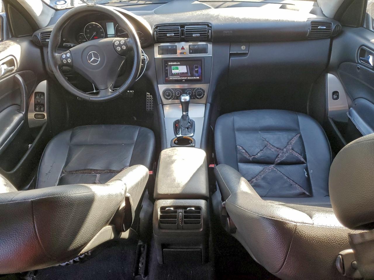 2006 Mercedes-benz C 230 Gray vin: WDBRF52H06A917334