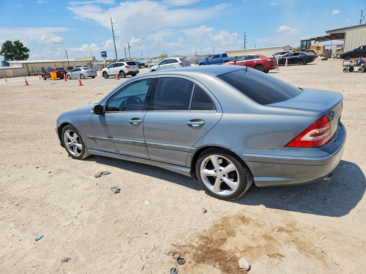 2006 Mercedes-benz C 230 Teal vin: WDBRF52H06F728153