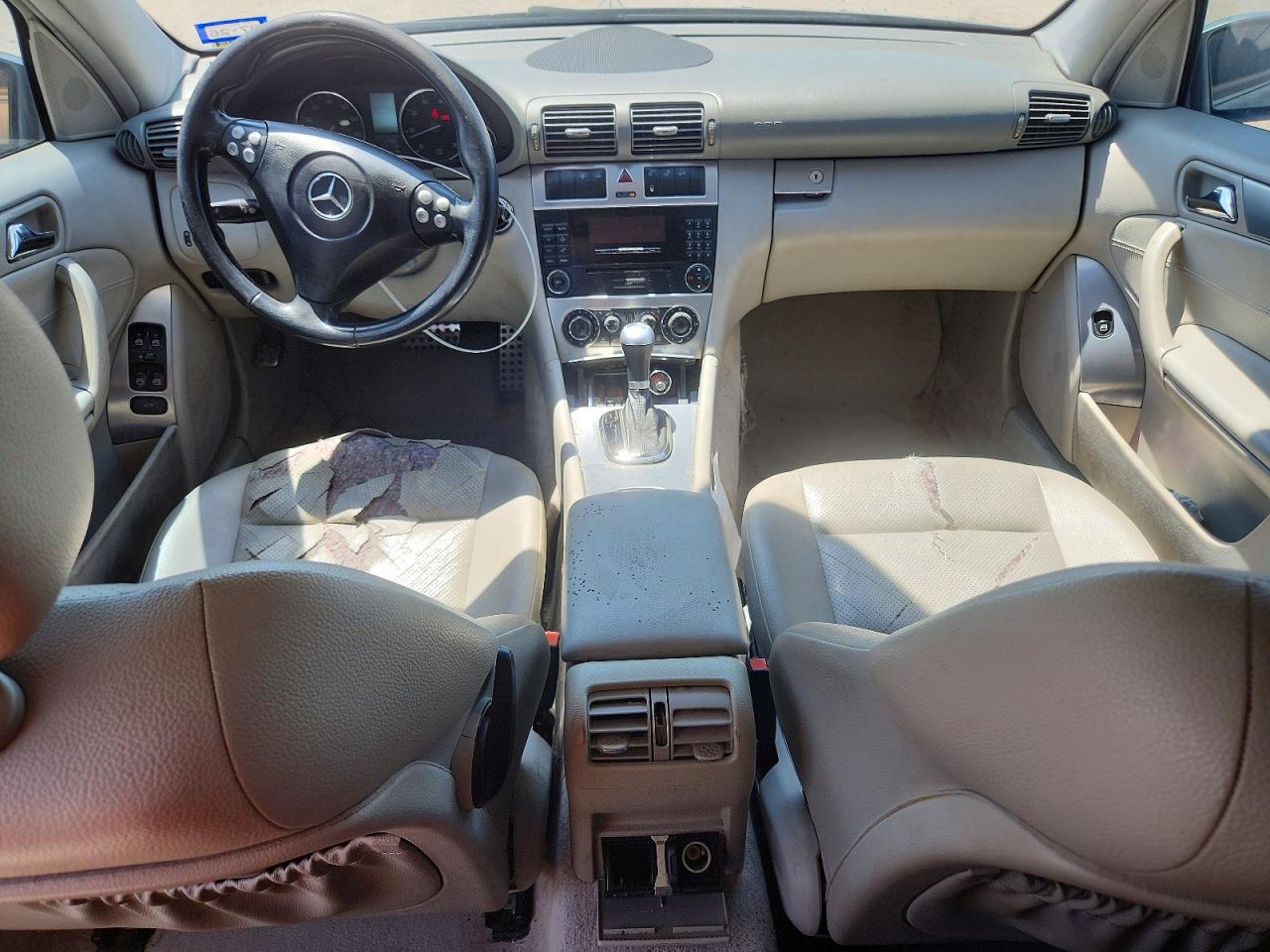 2006 Mercedes-benz C 230 Teal vin: WDBRF52H06F728153