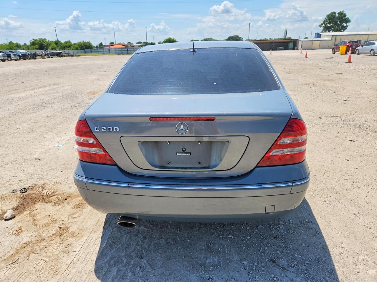 2006 Mercedes-benz C 230 Teal vin: WDBRF52H06F728153