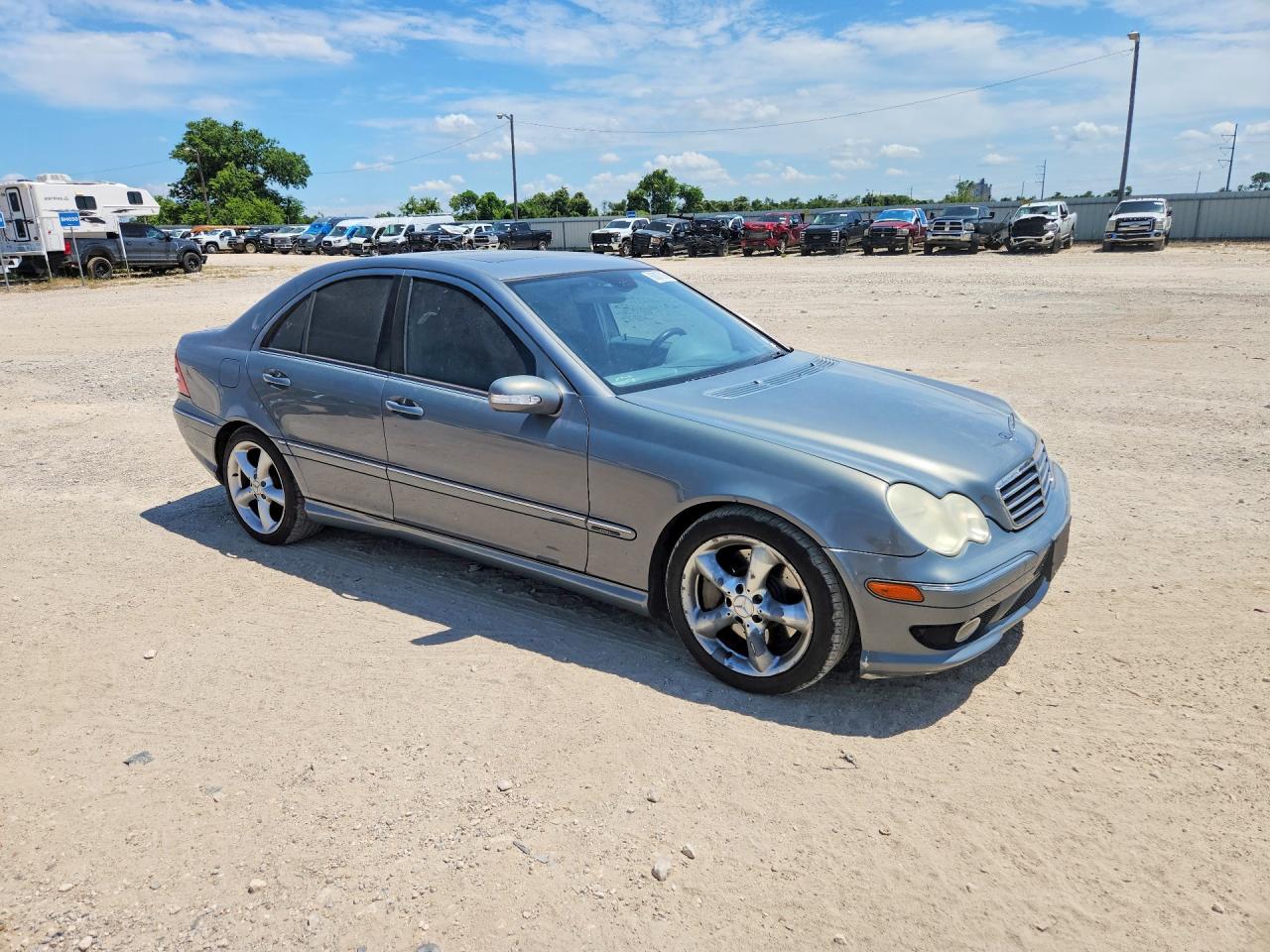 2006 Mercedes-benz C 230 Teal vin: WDBRF52H06F728153