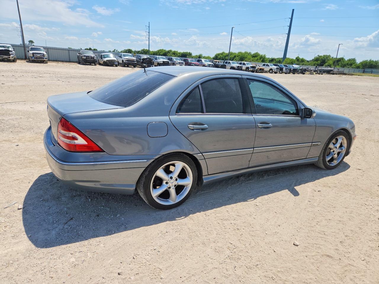 2006 Mercedes-benz C 230 Teal vin: WDBRF52H06F728153