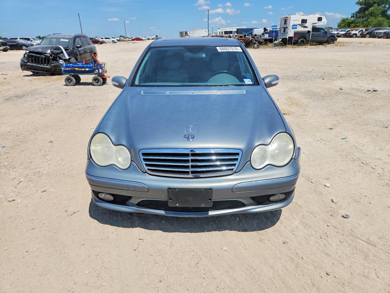 2006 Mercedes-benz C 230 Бирюзовый vin: WDBRF52H06F728153