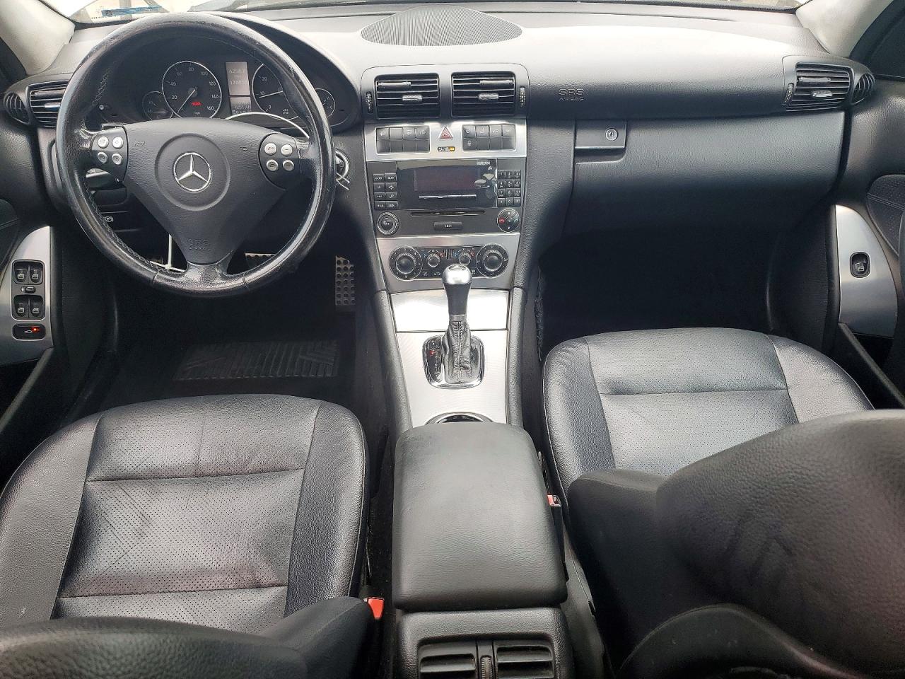 2006 Mercedes-benz C-class C230 Silver vin: WDBRF52H06F755885