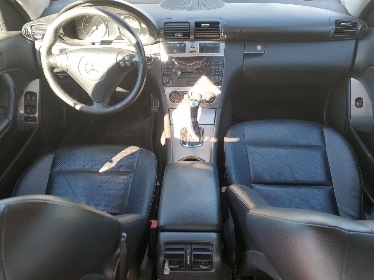2006 Mercedes-benz C 230 Silver vin: WDBRF52H06F763209