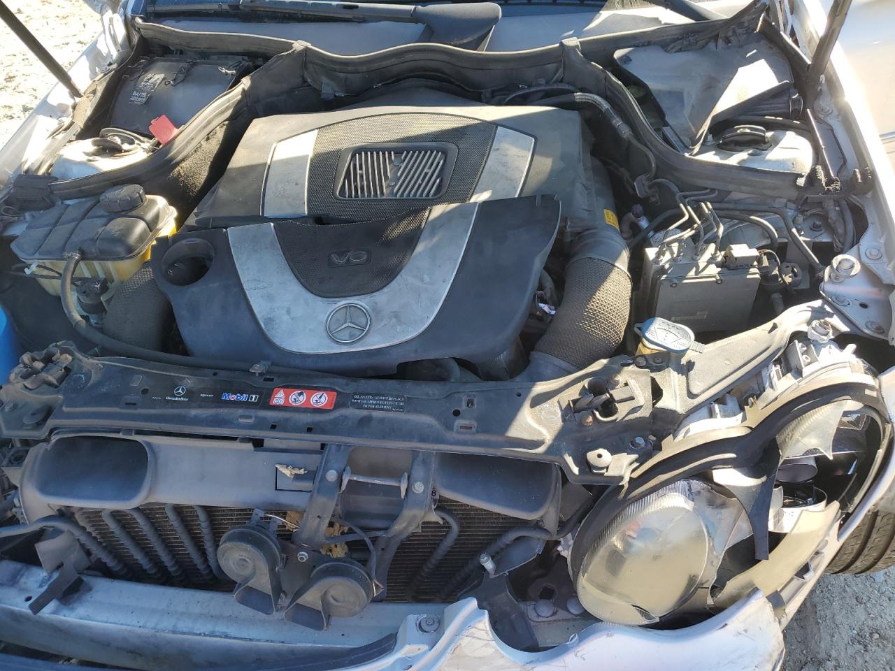 2006 Mercedes-benz C 230 Silver vin: WDBRF52H06F763209