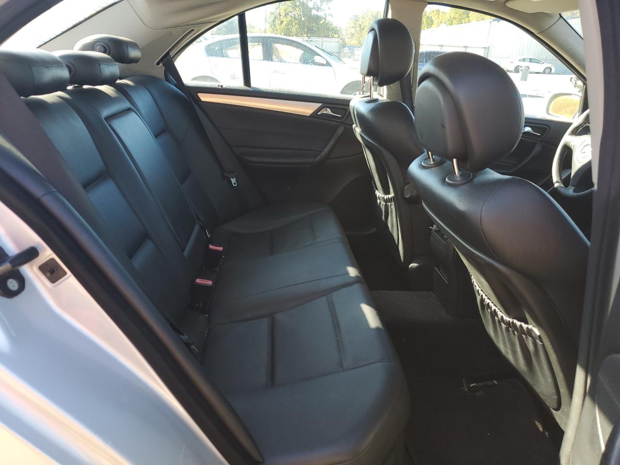 2006 Mercedes-benz C 230 Silver vin: WDBRF52H06F763209