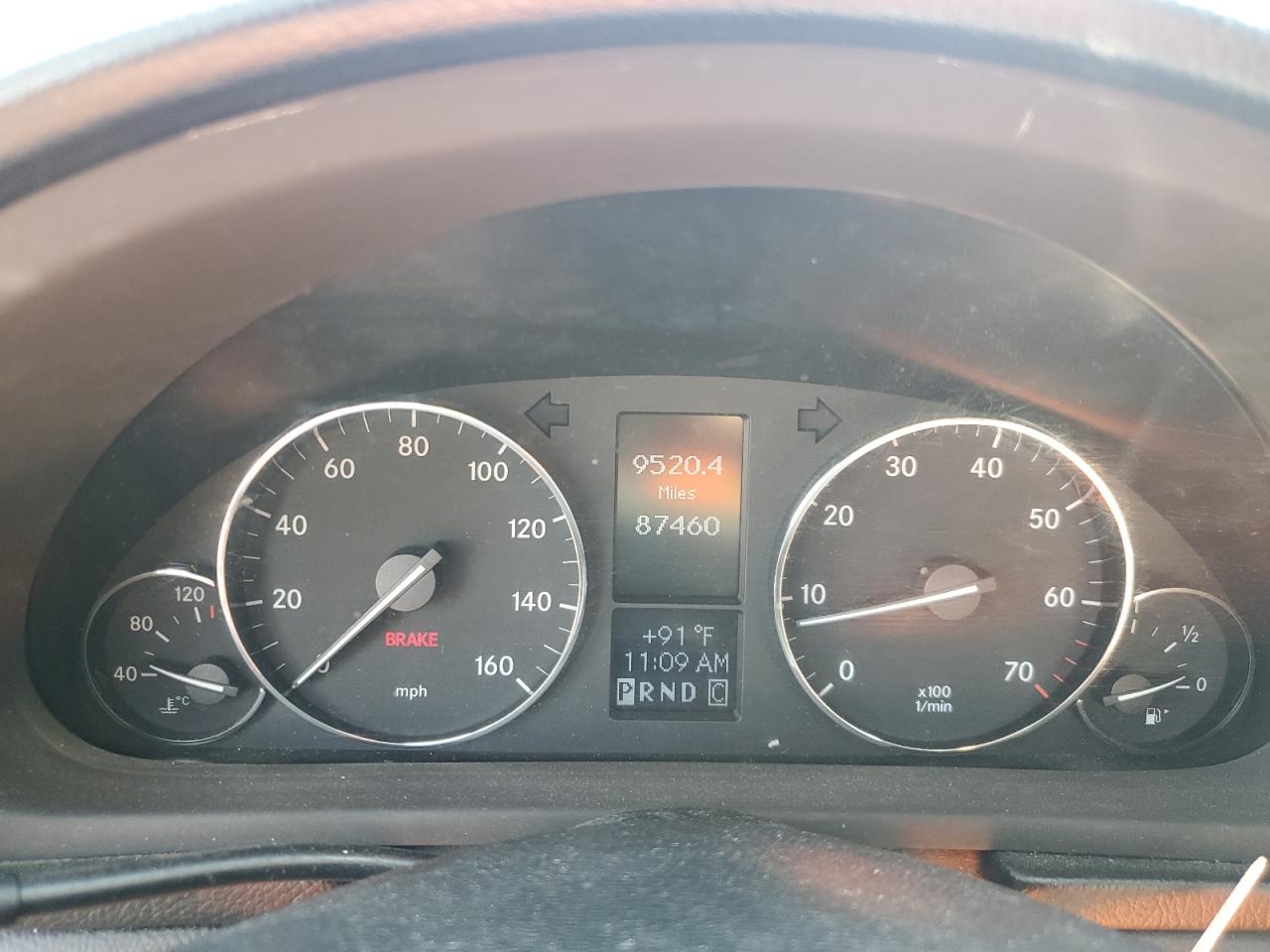 2006 Mercedes-benz C 230 Red vin: WDBRF52H06F769186