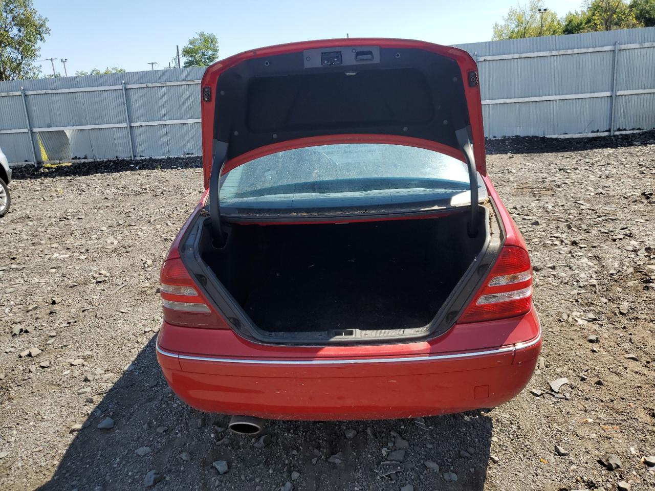 2006 Mercedes-benz C 230 Red vin: WDBRF52H06F769186
