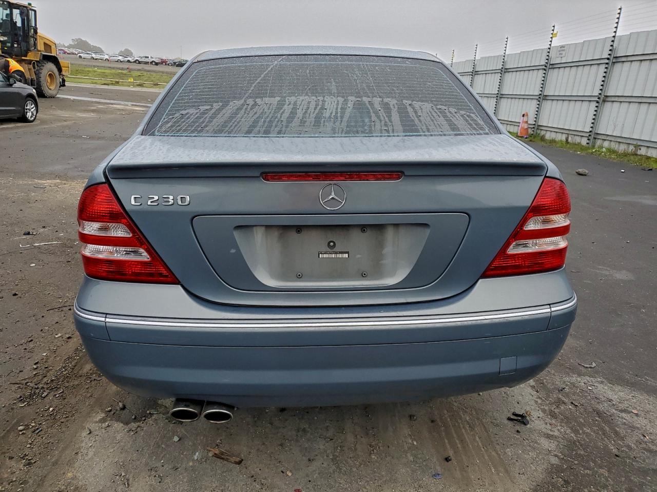 2007 Mercedes-benz C 230 Синий vin: WDBRF52H07F846074