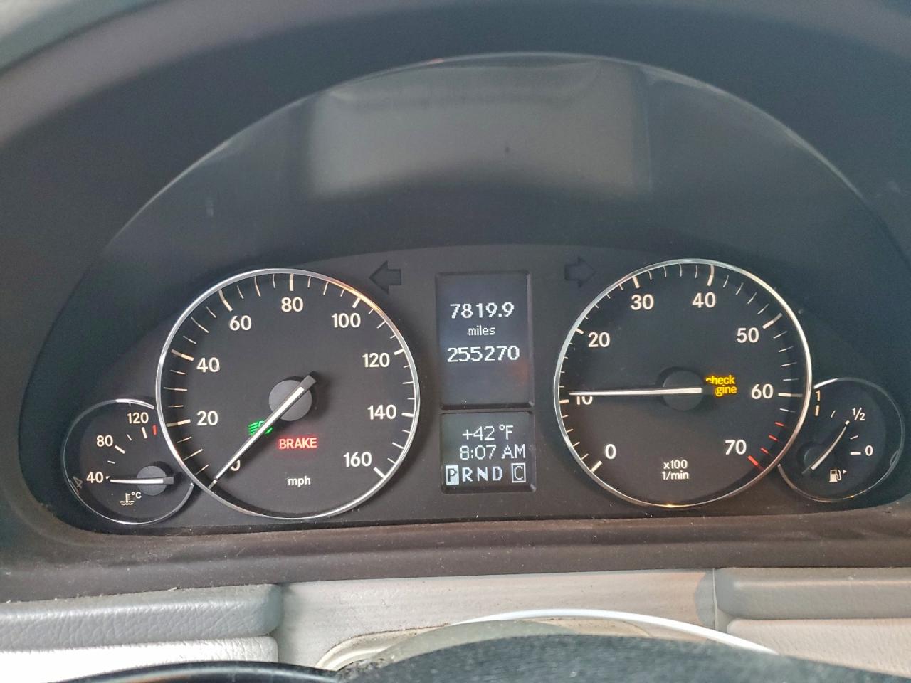 2007 Mercedes-benz C 230 Синий vin: WDBRF52H07F846074