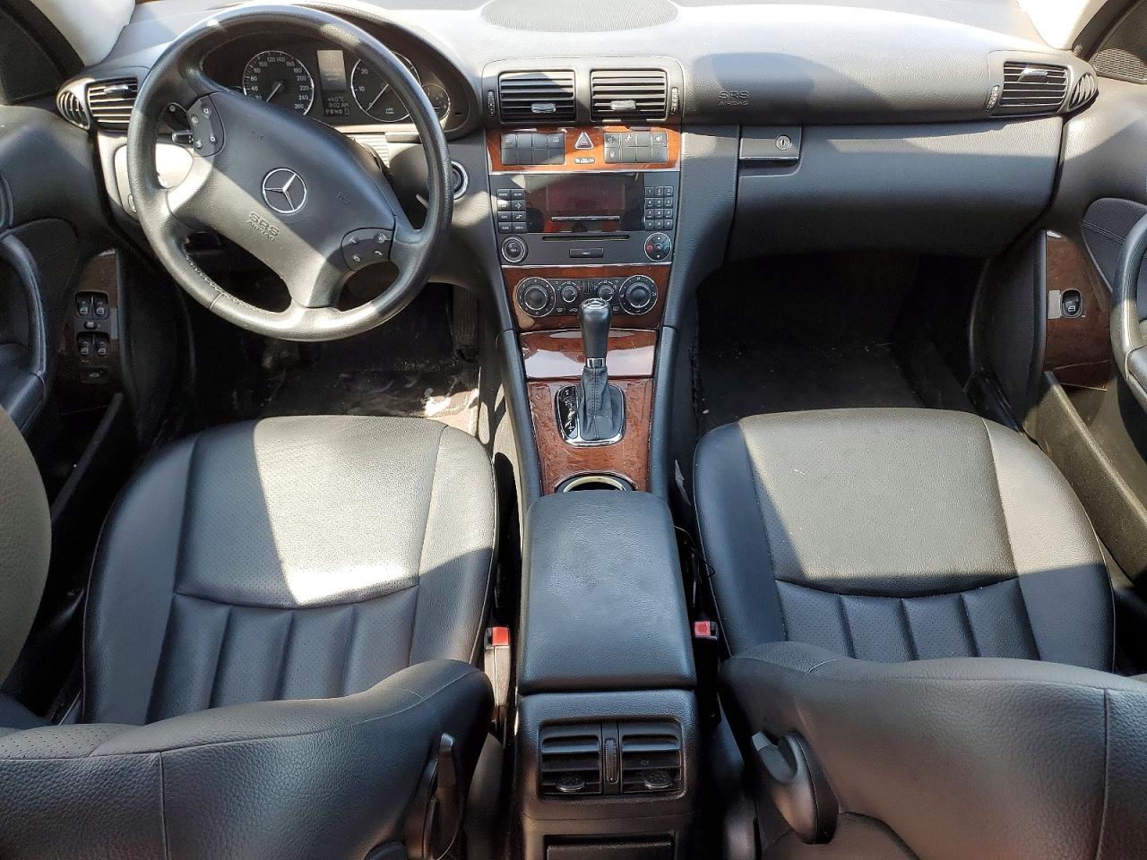 2007 Mercedes-benz C 230 Blue vin: WDBRF52H07F866700