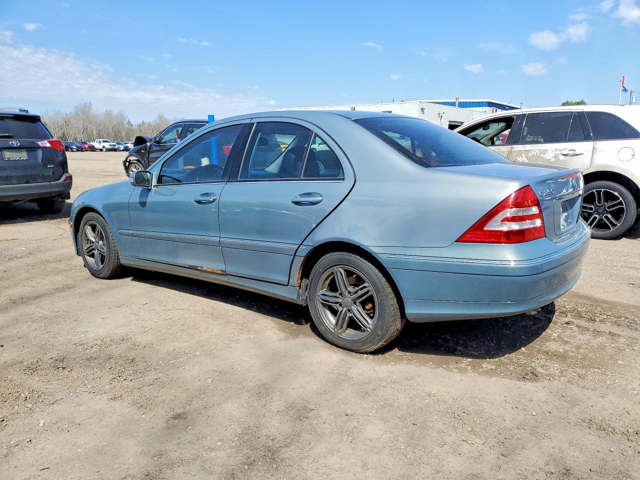 2007 Mercedes-benz C 230 Blue vin: WDBRF52H07F866700