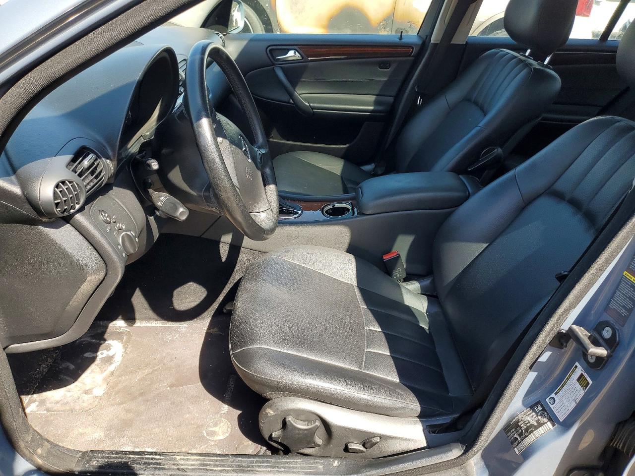 2007 Mercedes-benz C 230 Blue vin: WDBRF52H07F866700
