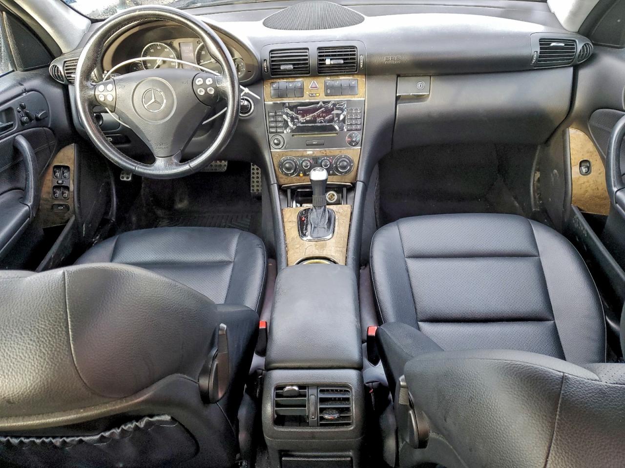 2007 Mercedes-benz C 230 Silver vin: WDBRF52H07F921145