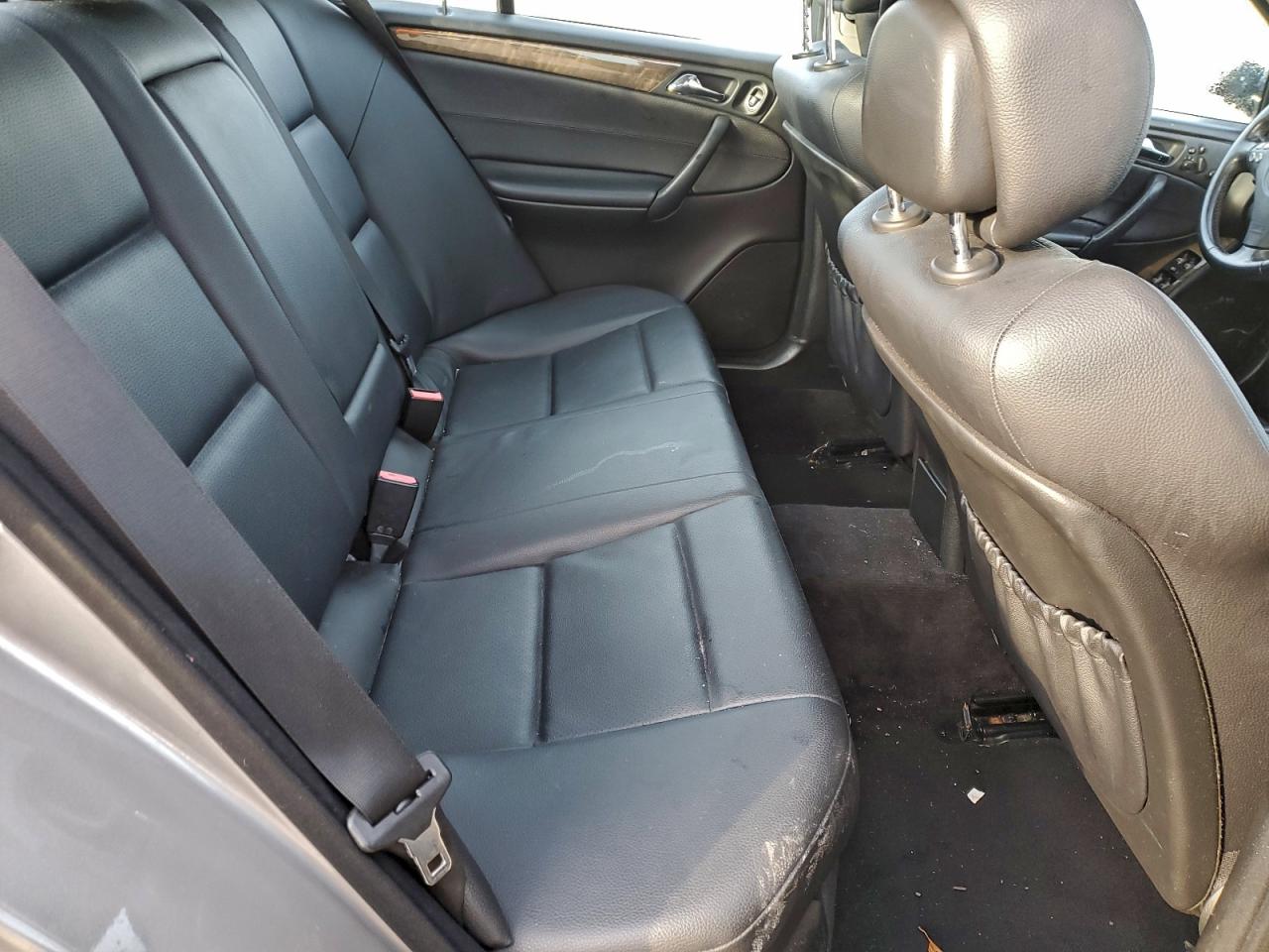 2007 Mercedes-benz C 230 Silver vin: WDBRF52H07F921145