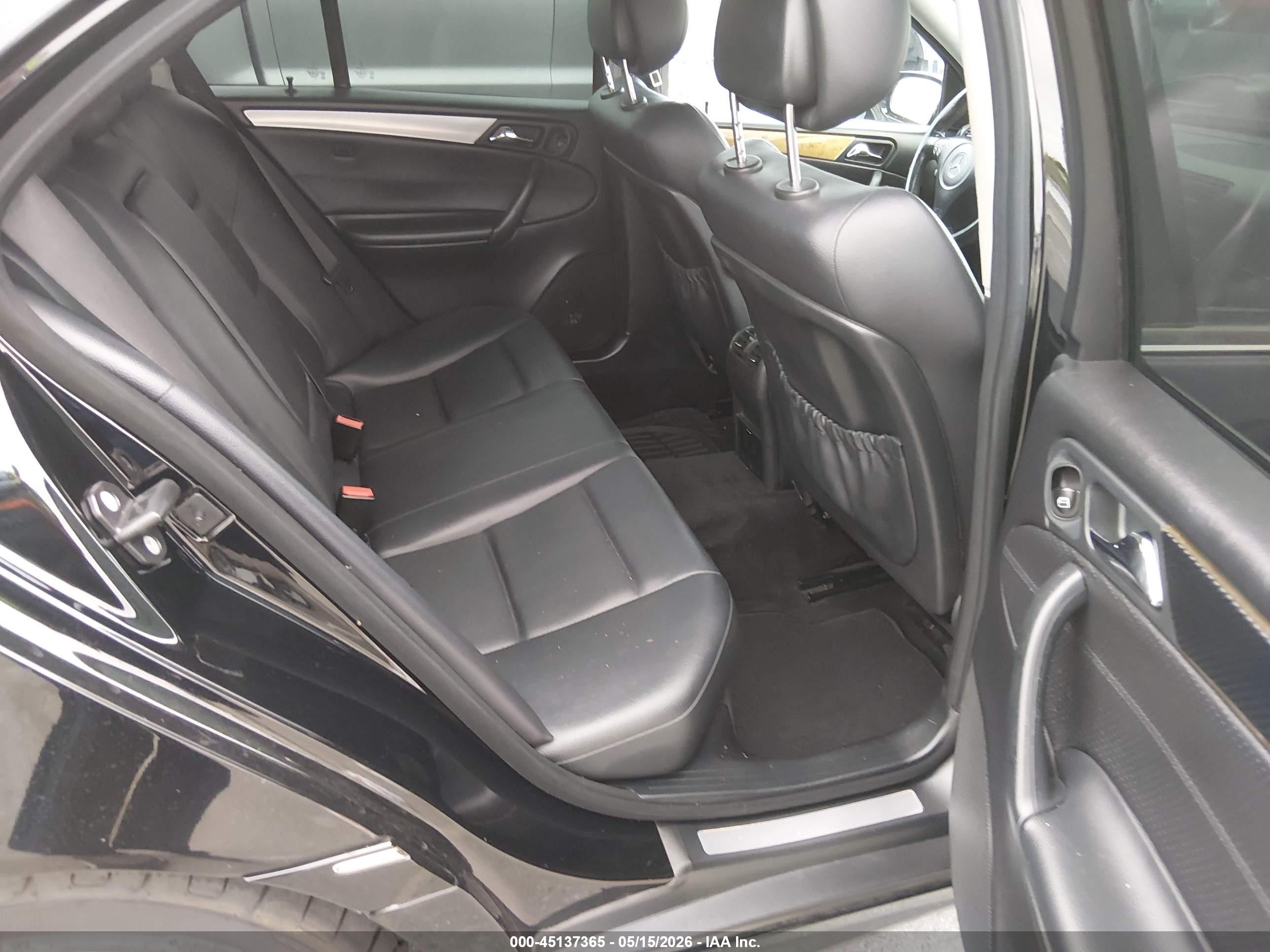 2007 Mercedes-benz C 230 Sport Black vin: WDBRF52H07F929004