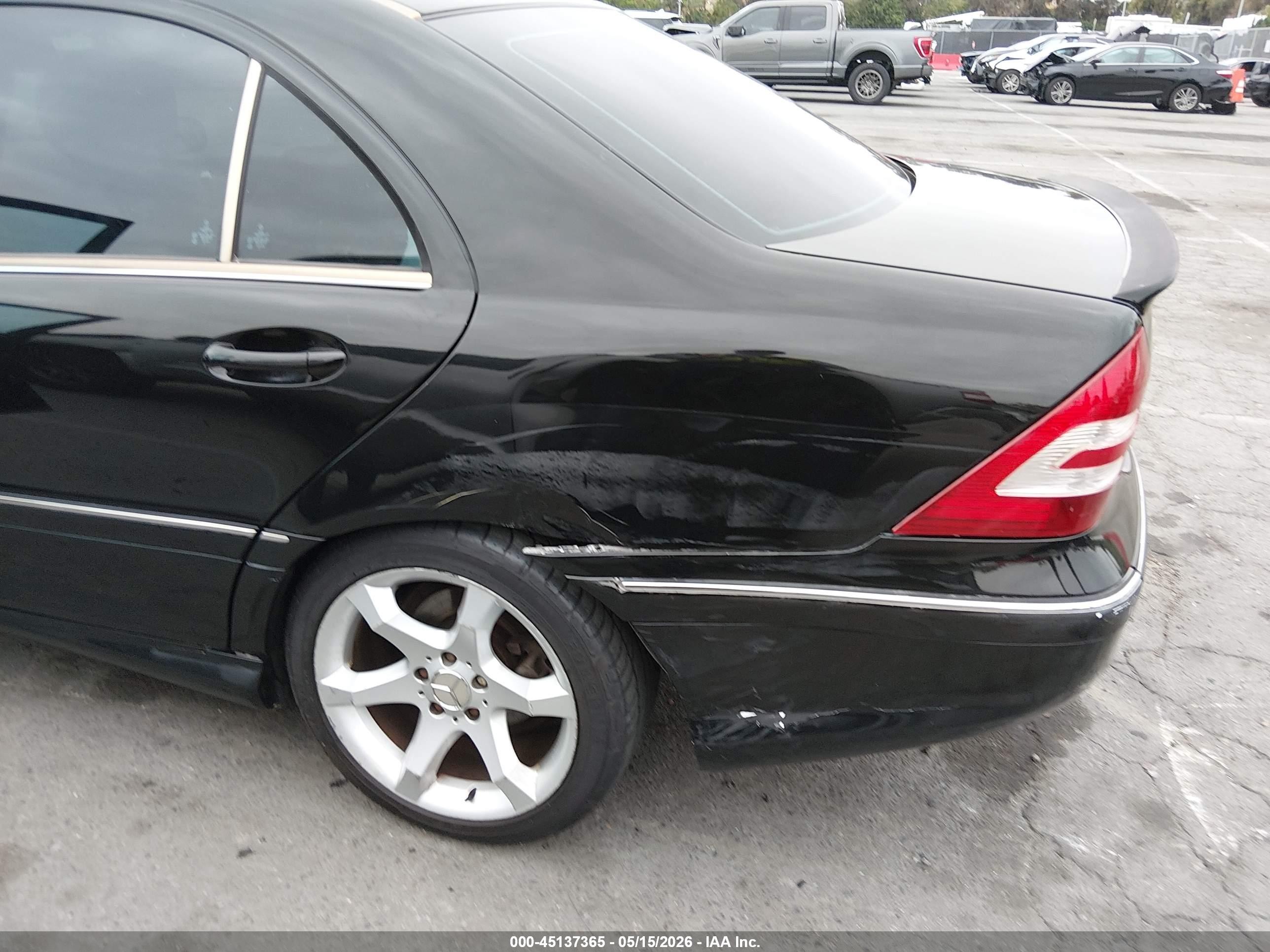 2007 Mercedes-benz C 230 Sport Black vin: WDBRF52H07F929004