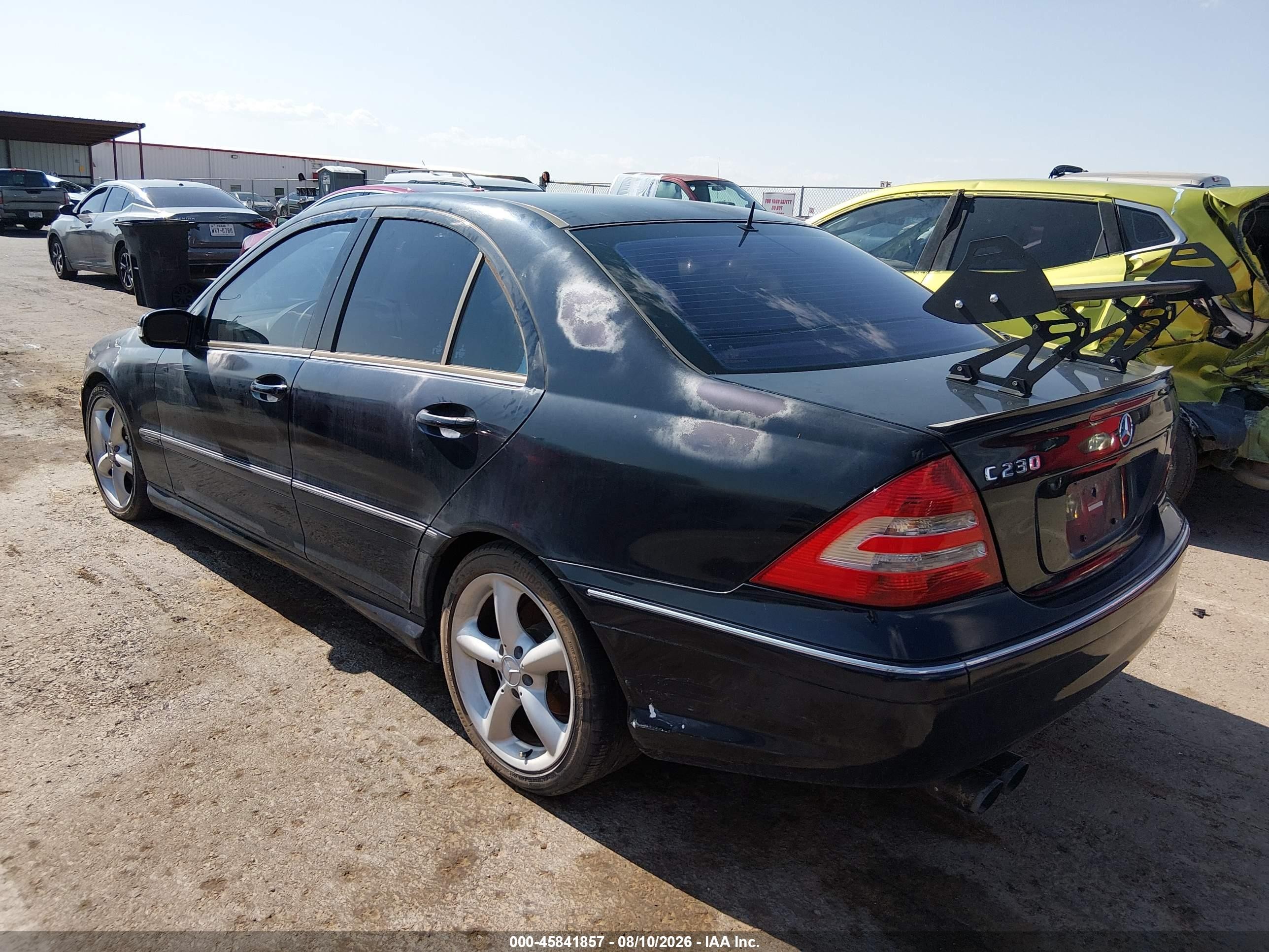 2006 Mercedes-benz C 230 Sport Purple vin: WDBRF52H16F730090