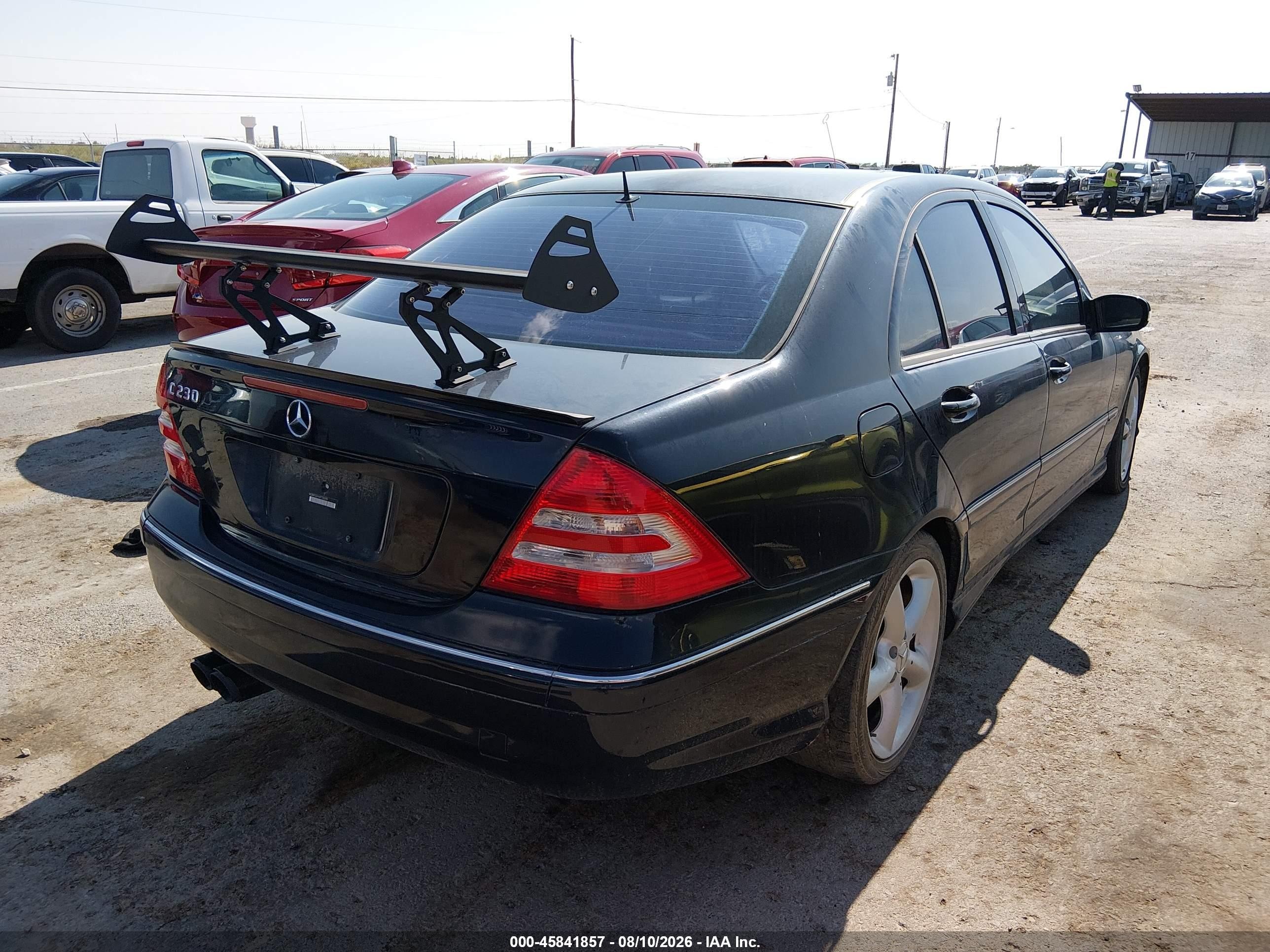 2006 Mercedes-benz C 230 Sport Purple vin: WDBRF52H16F730090