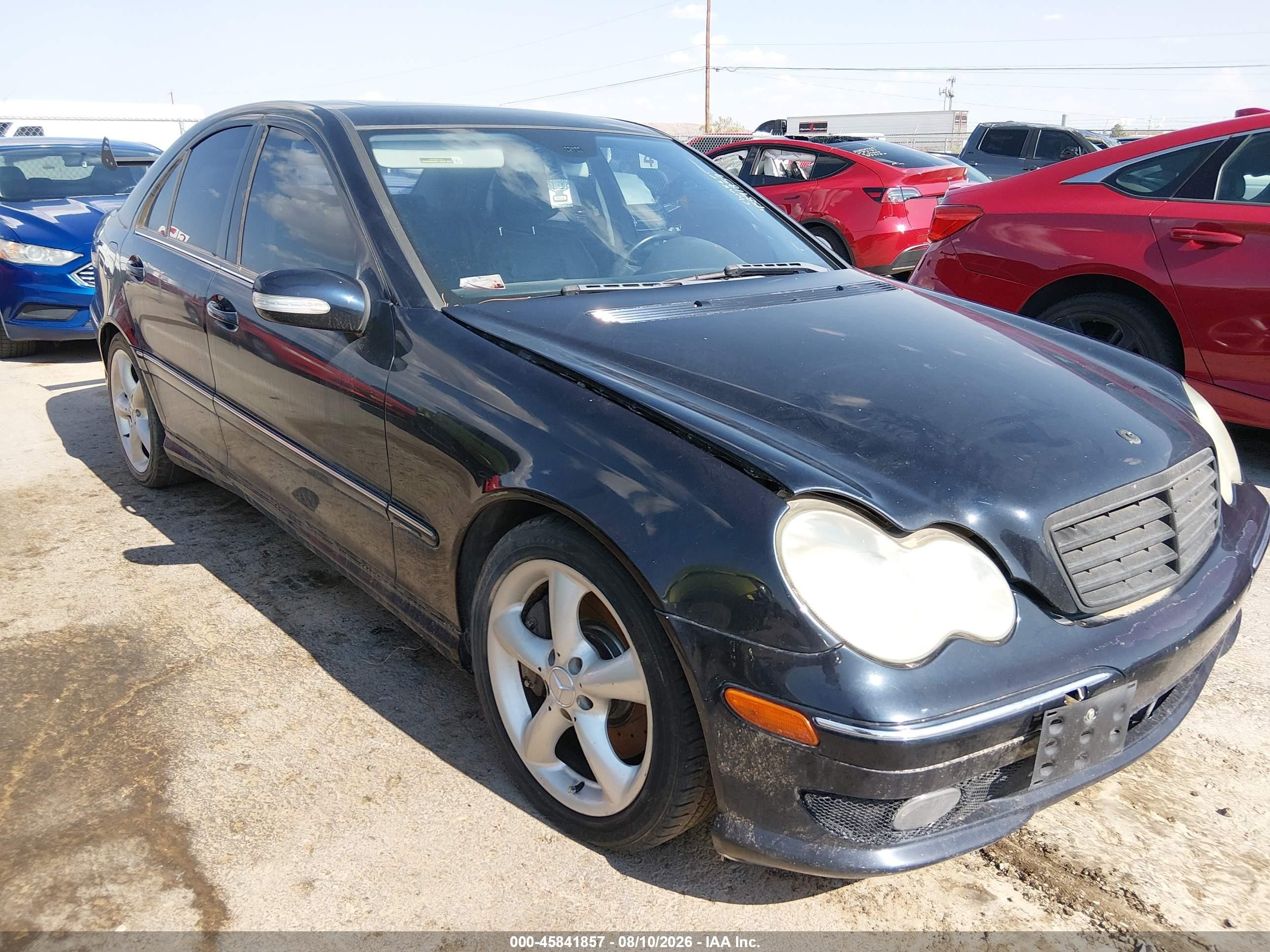 2006 Mercedes-benz C 230 Sport Purple vin: WDBRF52H16F730090