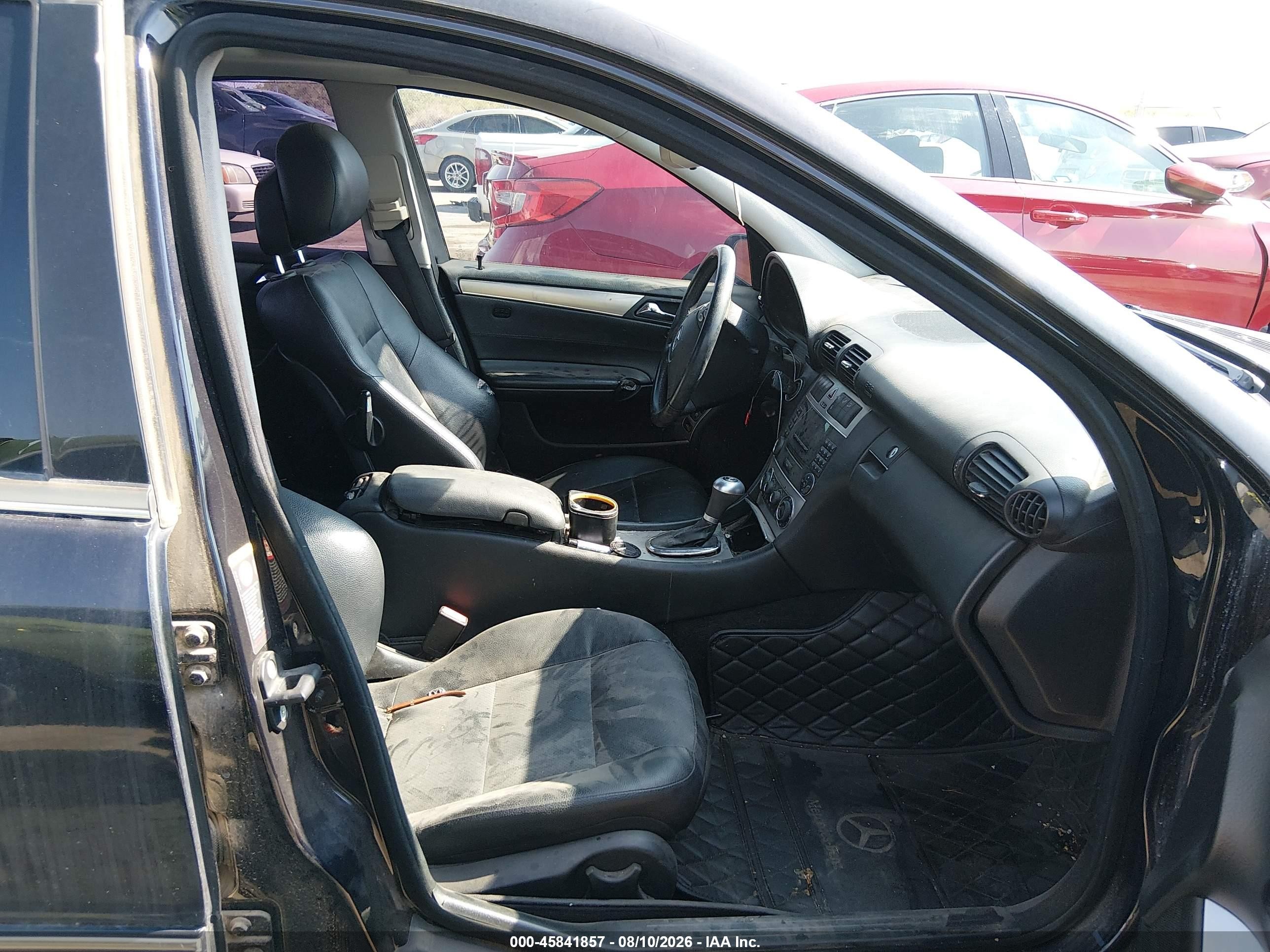 2006 Mercedes-benz C 230 Sport Purple vin: WDBRF52H16F730090