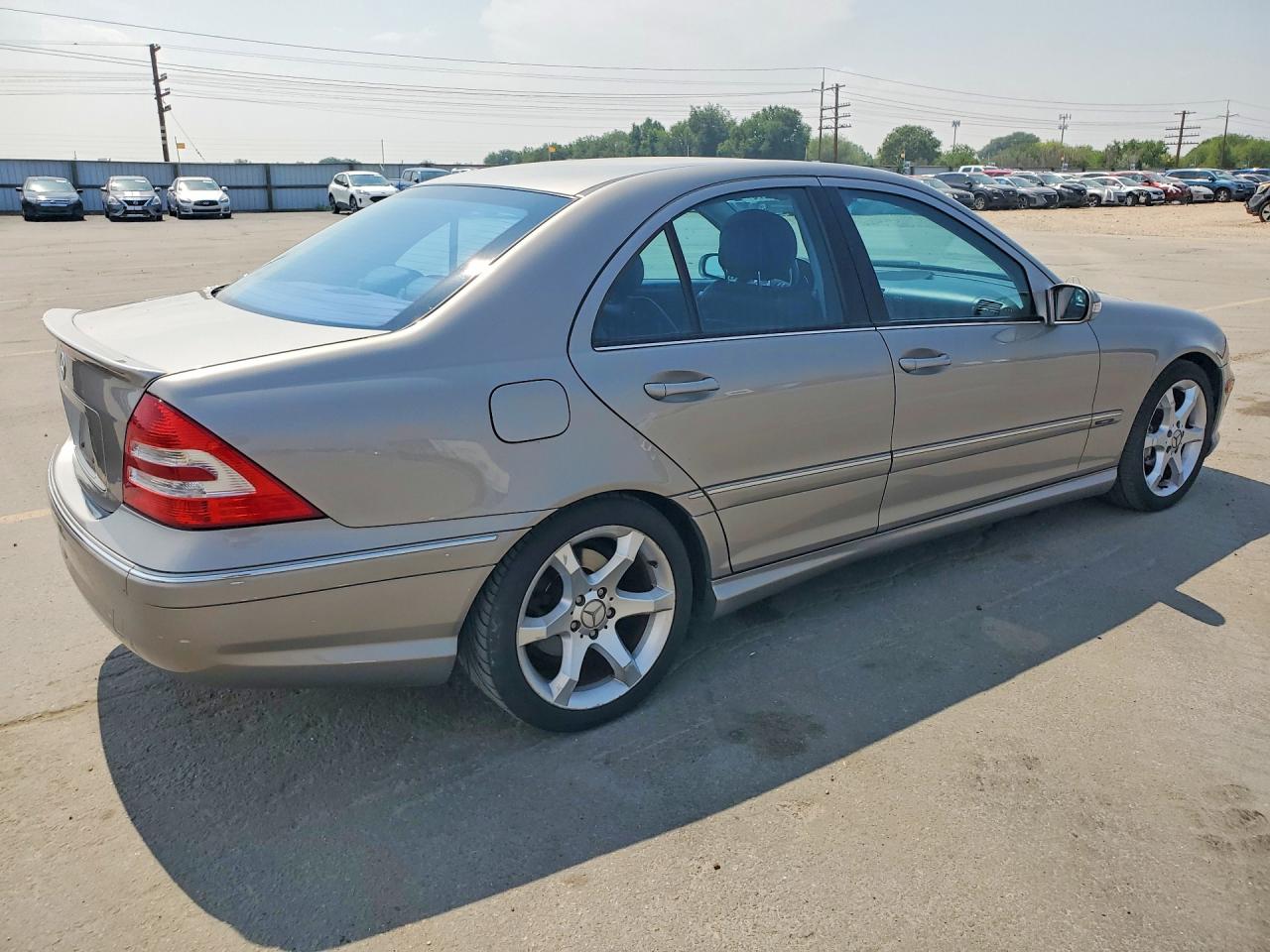 2007 Mercedes-benz C 230 Silver vin: WDBRF52H17F919291