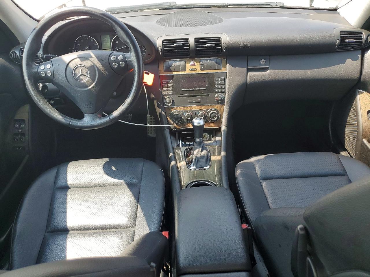 2007 Mercedes-benz C 230 Silver vin: WDBRF52H17F919291